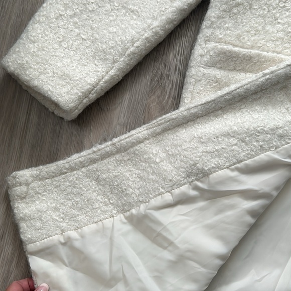 Cream Maxi Coat - Picture 4 of 9